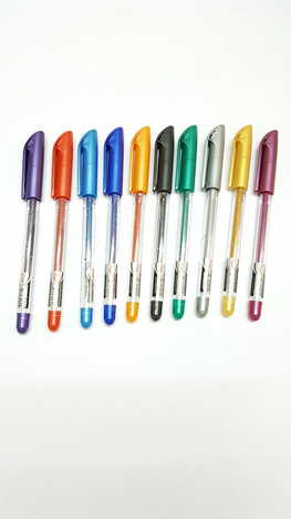 Flair Glitter Gel Pen 10 ColourSet