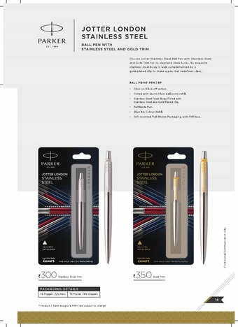 Parker Jotter Stainless Steel Ballpen CT