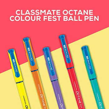 Classmate Octane colour fest ballpen blue