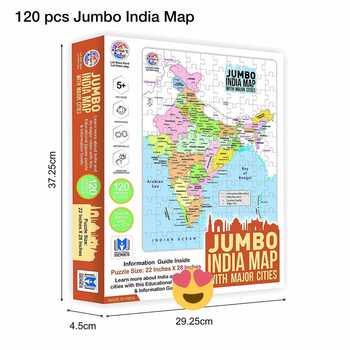 A Perfect knowledgeble gift for Kids Jumbo India Map Puzzle