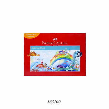 FABER-CASTELL DRAWING BOOK 29.5CM*21CM