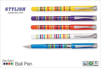 Montex Stylish Ballpen Black (pack of 10)