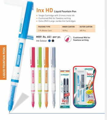Hauser INX HD Liquid Fountain Pen