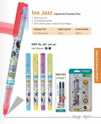 Hauser Inx jazz Fountain Catridge pen