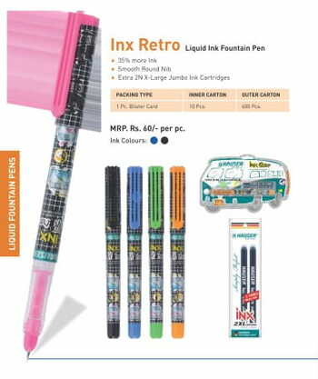 Hauser Inx Retro Fountain Catridge Pen