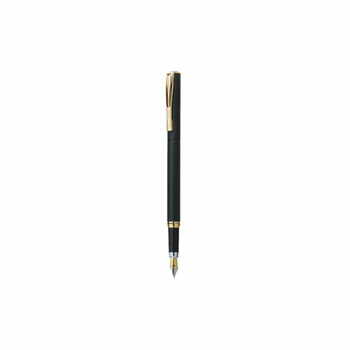 PIERRE CARDIN GOLDEN EYE EXCLUSIVE FOUNTAIN PEN (INCLUDED 3N XTRA LONG INK CARTRIDGES ,1N INK CONVERTER , BLACK BODY )