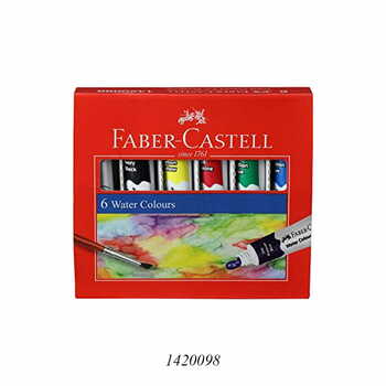 FABER-CASTELL 6 STUDENT WATER COLOURS