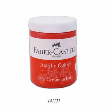 FABER CASTELL ACRYLIC 40 ML TUBE PALE GERANIUM LAKE