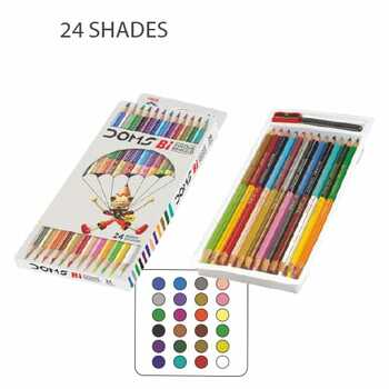 Doms BI Colours 24 Shades Pencil 12nos (1pc)