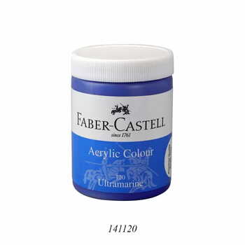 FABER CASTELL ACRYLIC 140 ML JAR  ULTRAMARINE