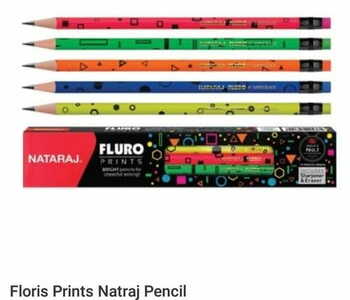 Natraj Fluro Pencil(pack of 10)