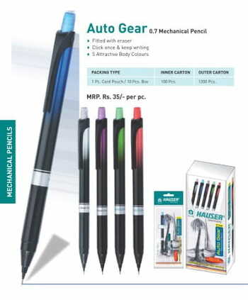 Hauser Auto Gear 0.7 Mechanical Pencil