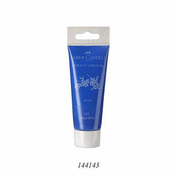 FABER CASTELL ACRYLIC 40 ML TUBE  COBALT BLUE