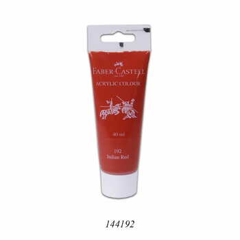 FABER CASTELL ACRYLIC 40 ML TUBE  INDIAN RED