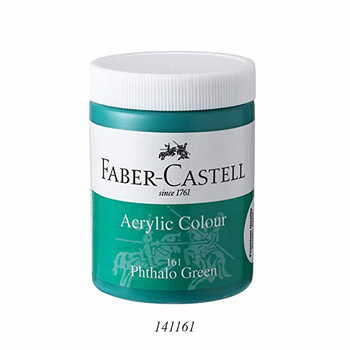 FABER CASTELL ACRYLIC 140 ML JAR  PHTHALO GREEN