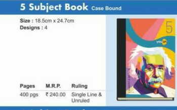 Navneet 5 Subject Book (Case Bound)(400pgs)