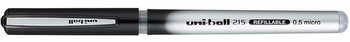 Uniball UB215 Pen Black (1pc)