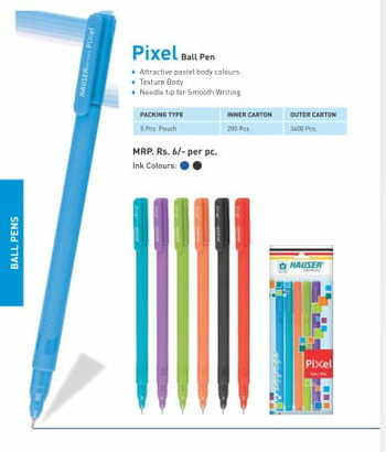 Hauser Pixel Ballpen (pack of 5)