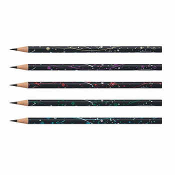 APSARA SPACEKIDS PENCILS WITH FREE SHARPNER AND ERASER (PACK OF 100 PENCILS)