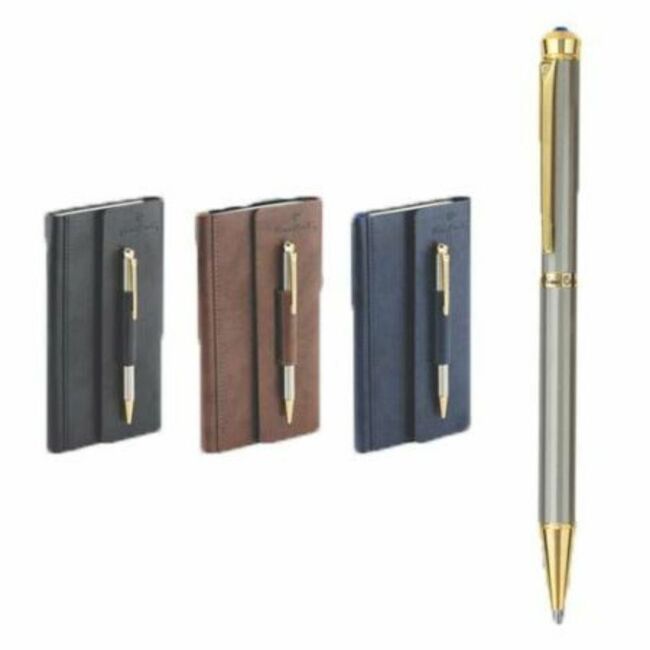 PIERRE CARDIN BUSINESS SET INCLUDING SET OF BALL PEN & NOTE BOOK