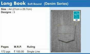 Navneet Longbook (Denim Series) (172pgs)