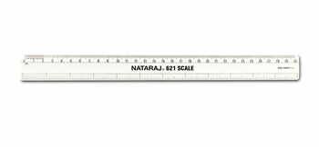 NATRAJ 621 SCALE 30 C.M (PACK OF 100 PC)