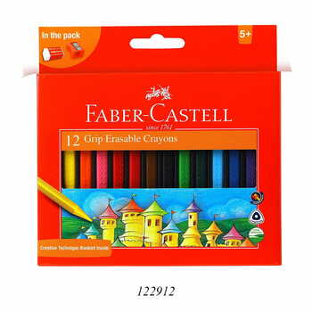 GRIP ERASBLE CRAYONS SET OF 12