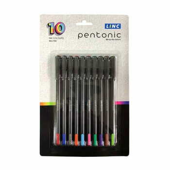 Linc Pentonic 10 Colours Pen Set