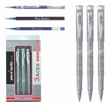 PIERRE CARDIN 3 ACES SET (SET OF ROLER PEN , BALL PEN , GEL PEN )