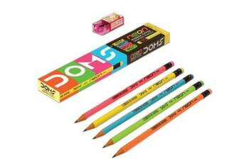 Doms Neon Pencils (Set of 100)