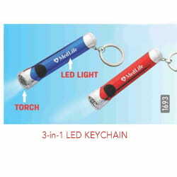 2136 3 in LED Touch Keychain (1693)