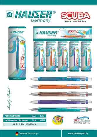 Hauser Scuba Ballpen