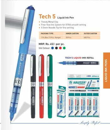Hauser Tech 5 Liquid Ink Pen