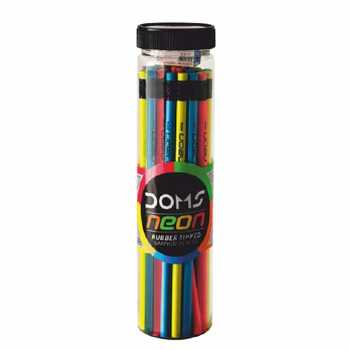 Doms Neon RT Pencil (30pc jar pack)