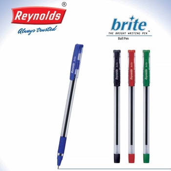 Reynolds Bright Ballpen Black (pack of 10)