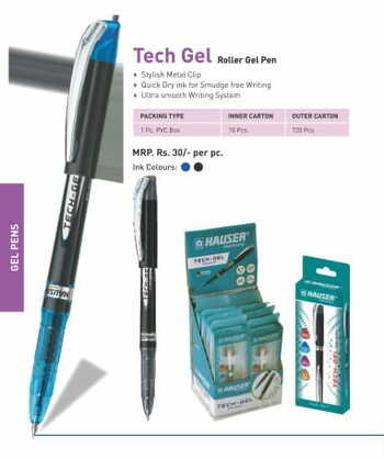 Hauser Tech Gel Roller Gel Pen
