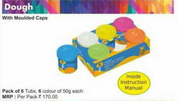 Navneet Dough With Moulded Caps (6 Tubs)