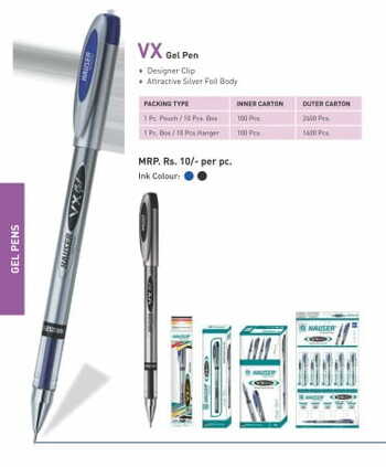 Hauser VX gel Pen (pack of 10)