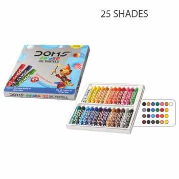 Doms Oil Pastel Jumbo 25 Shades (1pc)