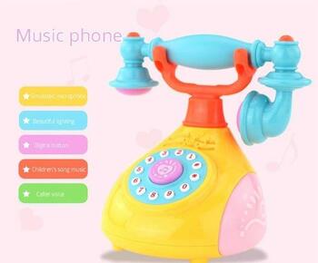 Kids Light Music Retro Telephone