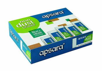 Apsara Nondust Eraser Small(20 pc pack)