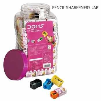 Doms Pencil Sharpner 100pc Jar Pack