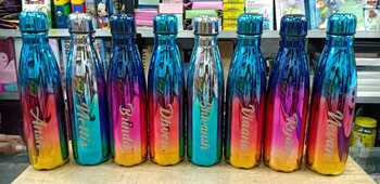 personalizedd Rainbow Bottle