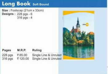 Navneet Foolscap Size Longbook (228pgs)