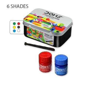 Doms Poster Colour 6 Shades (1pc)