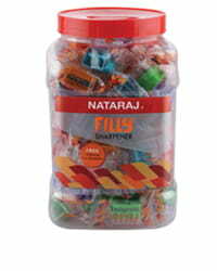 NATRAJ FILLY SHARPNERS WITH SIGNATURE DISPENSER (PACK OF 100)