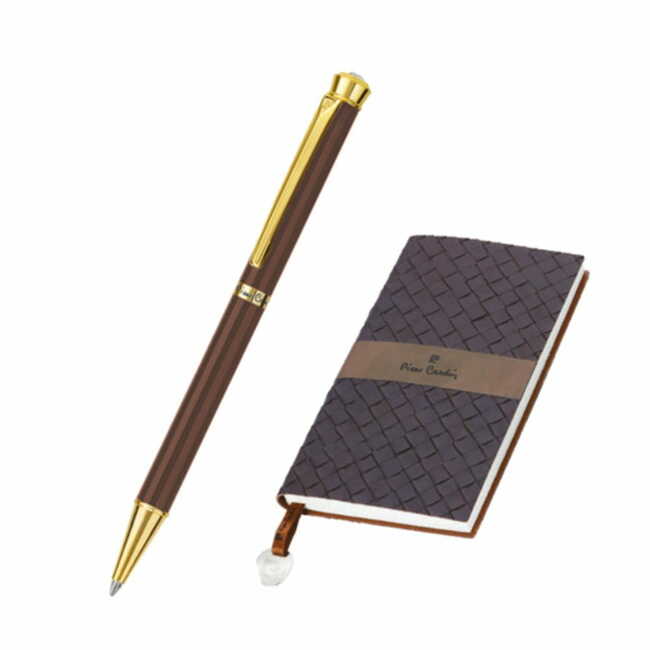 PIERRE CARDIN DELIGHT SET INCLUDING NOTEBOOK AND BALL PEN