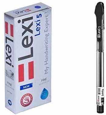 Lexi 5 Ballpen Black (10pc pack)