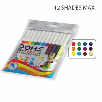 Doms water Colour Pens Sketch 12 Shades Max(1pc)