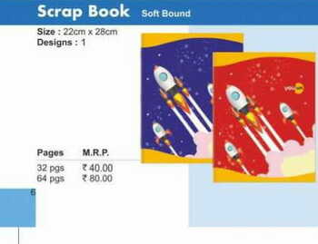 Navneet Scrap Book Soft Bound (64pgs)